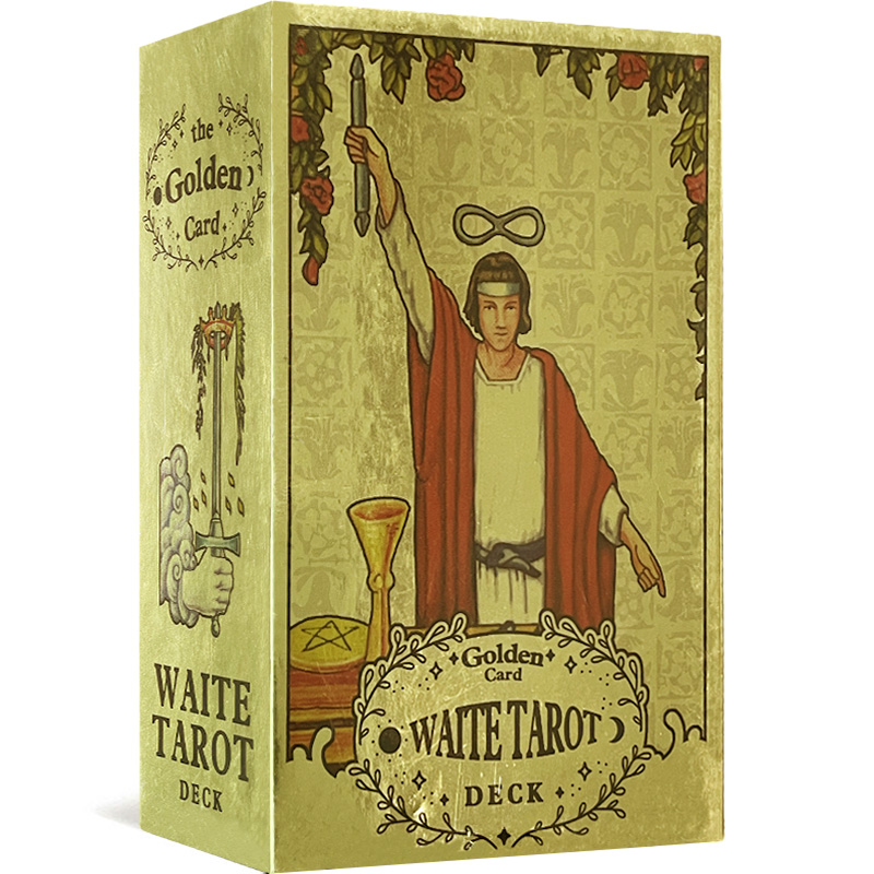 Golden Card Waite Tarot 3