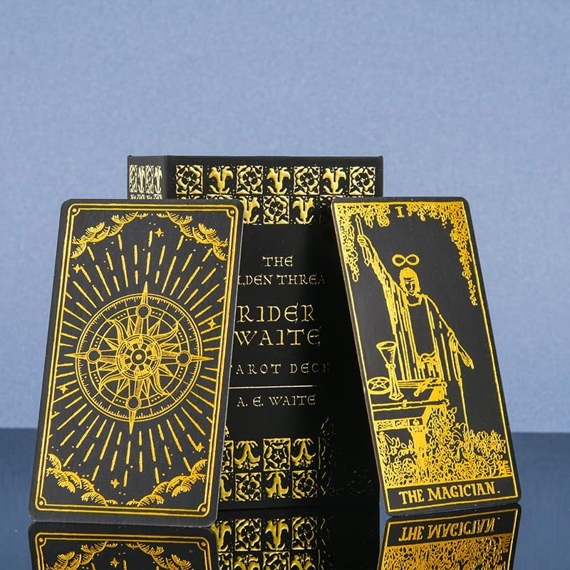 Gilded Rider Waite Bộ Bài Golden Thread Rider Waite Tarot - Kiệt Tác Tái Sinh Sau Hơn Một ...