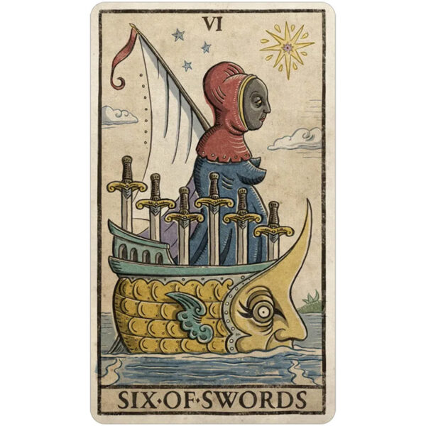 Trionfi Della Luna Tarot 5