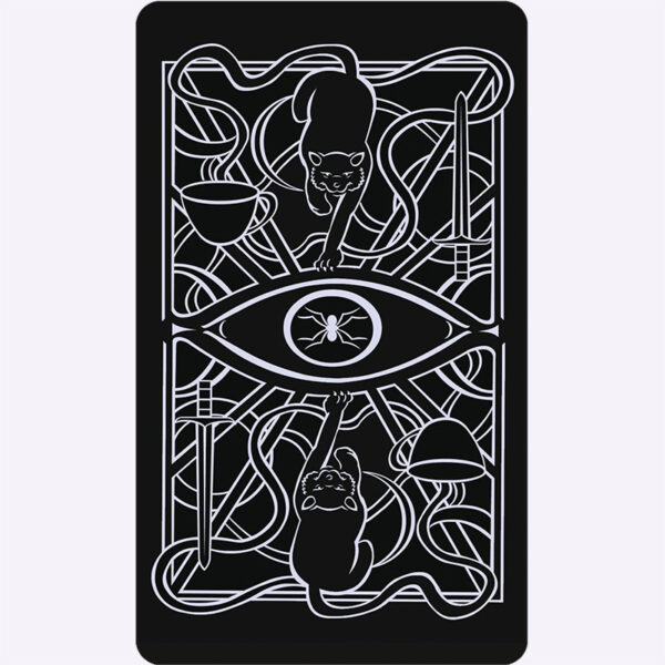 Cat Full of Spiders Tarot 18
