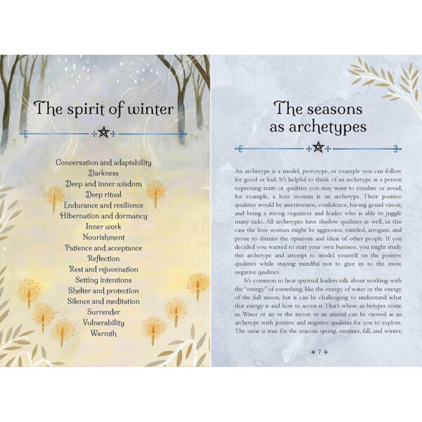 Seasons of the Witch Winter Tarot 10