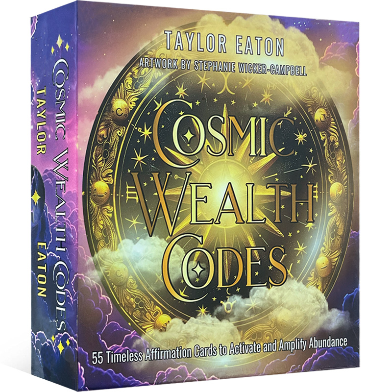 Cosmic Wealth Codes Affirmation Deck 1