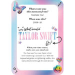 What Would Taylor Swift Do Cards 10