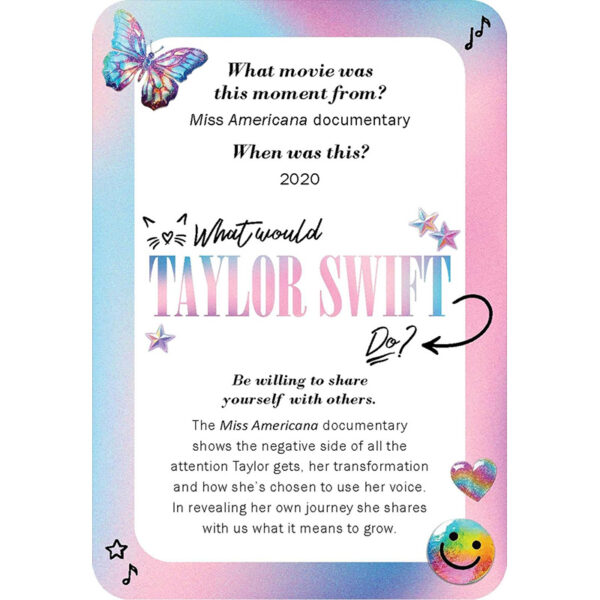 What Would Taylor Swift Do Cards 16