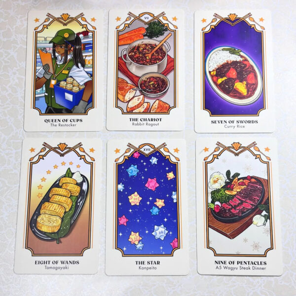 Anime Food Tarot 13