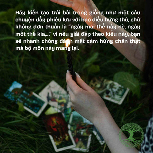 Chúng ta thấy câu chuyện gì đằng sau mỗi lá bài?