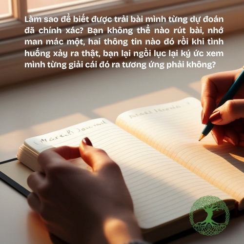 Thói quen ghi chép, chiêm nghiệm và rút kinh nghiệm