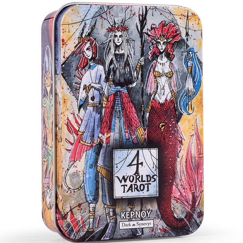 4 Worlds Tarot - Tin Edition 3
