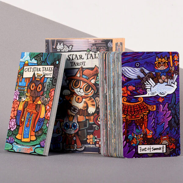 Cat Star Tales Tarot – Collector 8