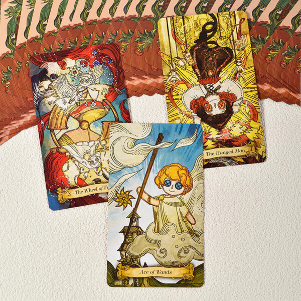 Cloth Doll Tarot 14