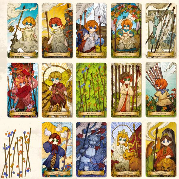 Cloth Doll Tarot 3