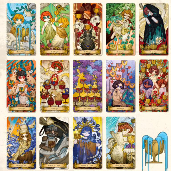 Cloth Doll Tarot 4