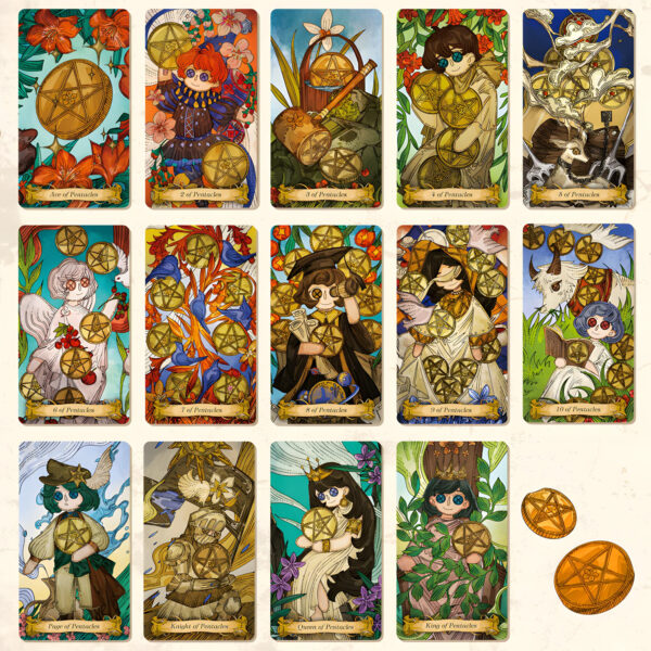 Cloth Doll Tarot 6