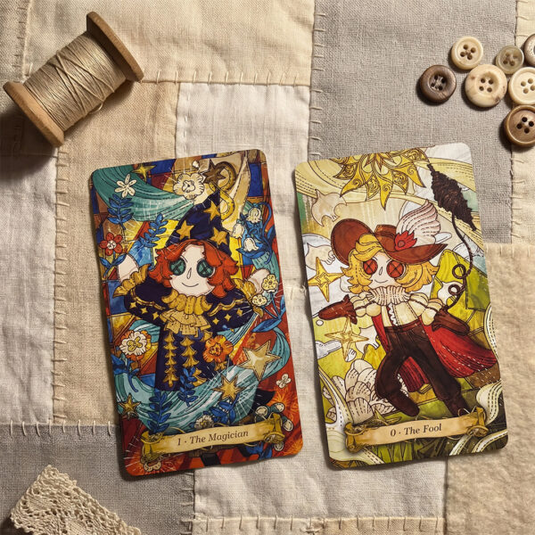 Cloth Doll Tarot 7