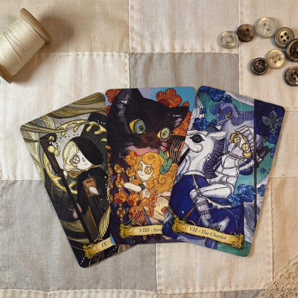 Cloth Doll Tarot 8