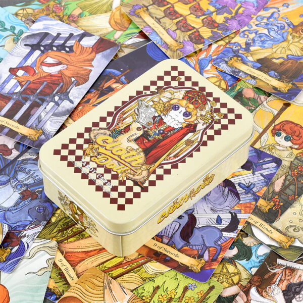 Cloth Doll Tarot – Tin Edition 2
