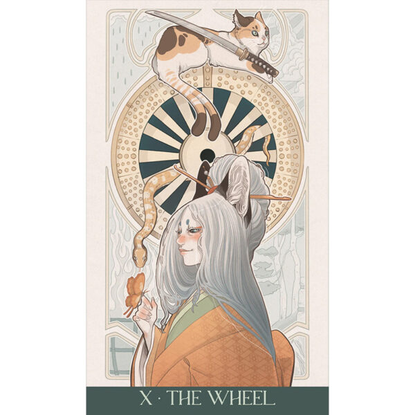 Japanese Art Nouveau Tarot 6