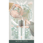 Japanese Art Nouveau Tarot 9