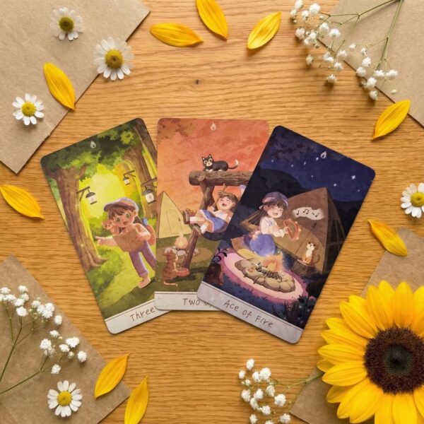 Mirasol and Caisie of the Year Tarot – Collector 9