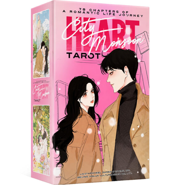 Heart City Monsoon Tarot – Pink Edition 1