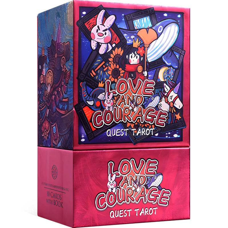 Love and Courage Quest Tarot - Holographic Edition 8