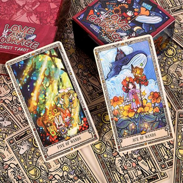 Love and Courage Quest Tarot – Holographic Edition 11