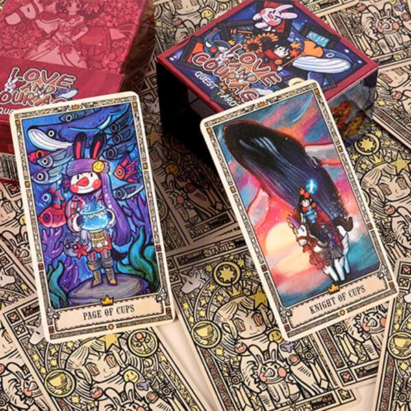 Love and Courage Quest Tarot – Holographic Edition 13