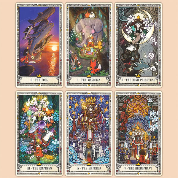 Love and Courage Quest Tarot – Holographic Edition 2
