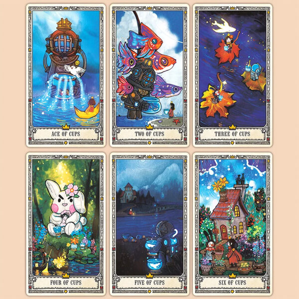 Love and Courage Quest Tarot – Holographic Edition 6