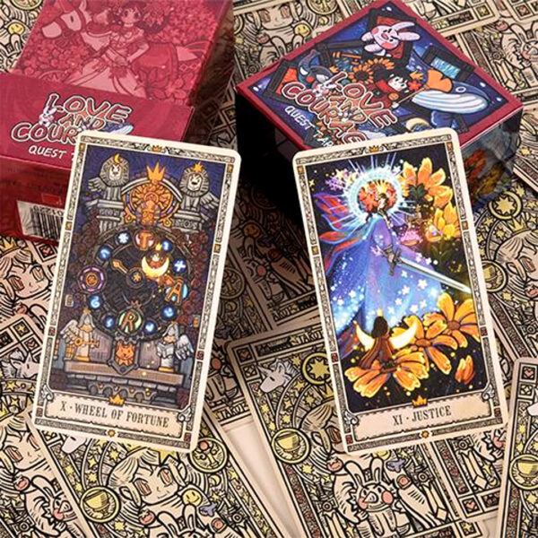 Love and Courage Quest Tarot – Holographic Edition 9