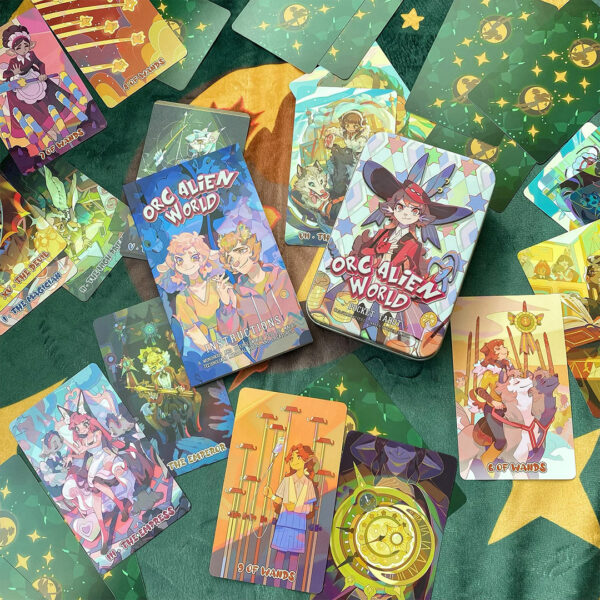Orc Alien World Tarot – Tin Edition 5