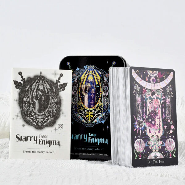 Starry Enigma Tarot – Tin Edition 9