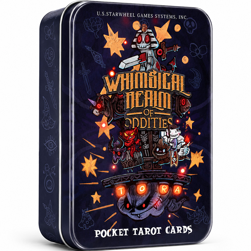 Whimsical Realm of Oddities Tarot - Tin Edition 5